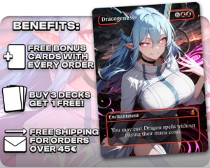 Tiamat (Fate) - Dracogenesis proxy card promotional artwork
