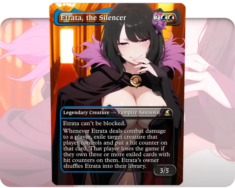 Elsa Granhiert (ReZero) - Etrata, the Silencer custom MTG proxy single card artwork