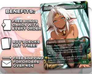 Aisha ClanClan (Outlaw Star) - Ygra, Eater of All proxy card promotional artwork