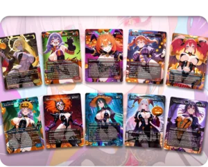 Kefka Discard | Clown Waifus | Halloween Special (10 Cards) — included card designs