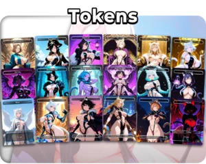 Y'shtola Control Combo | Cat Waifus Theme | Commander Deck — token artwork overview