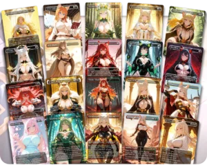 Rin and Seri Tribal | Cat and Dog Waifus | Commander Deck — card artwork overview 1