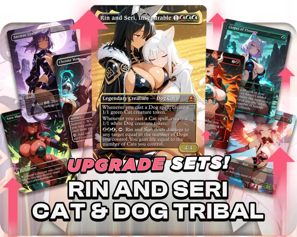 Rin and Seri Tribal | Cat and Dog Waifus | Upgrade Sets — Main