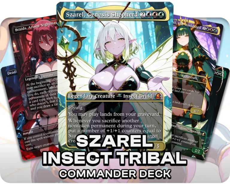 Szarel Landfall | Insect Waifus Theme | Commander Deck — deck cover