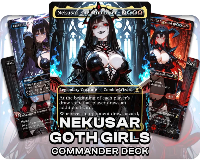 Nekusar Wheel | Goth Waifus Theme | Commander Deck — deck cover