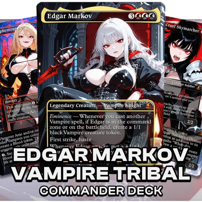 Edgar Markov Tribal | Vampire Waifus | Commander Deck — deck cover