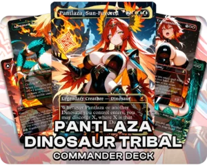 Pantlaza Dinosaur Tribal | Dino Waifus | Commander Deck — deck cover