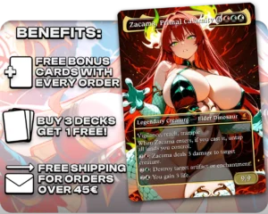 Pantlaza Dinosaur Tribal | Dino Waifus | Commander Deck — benefits information