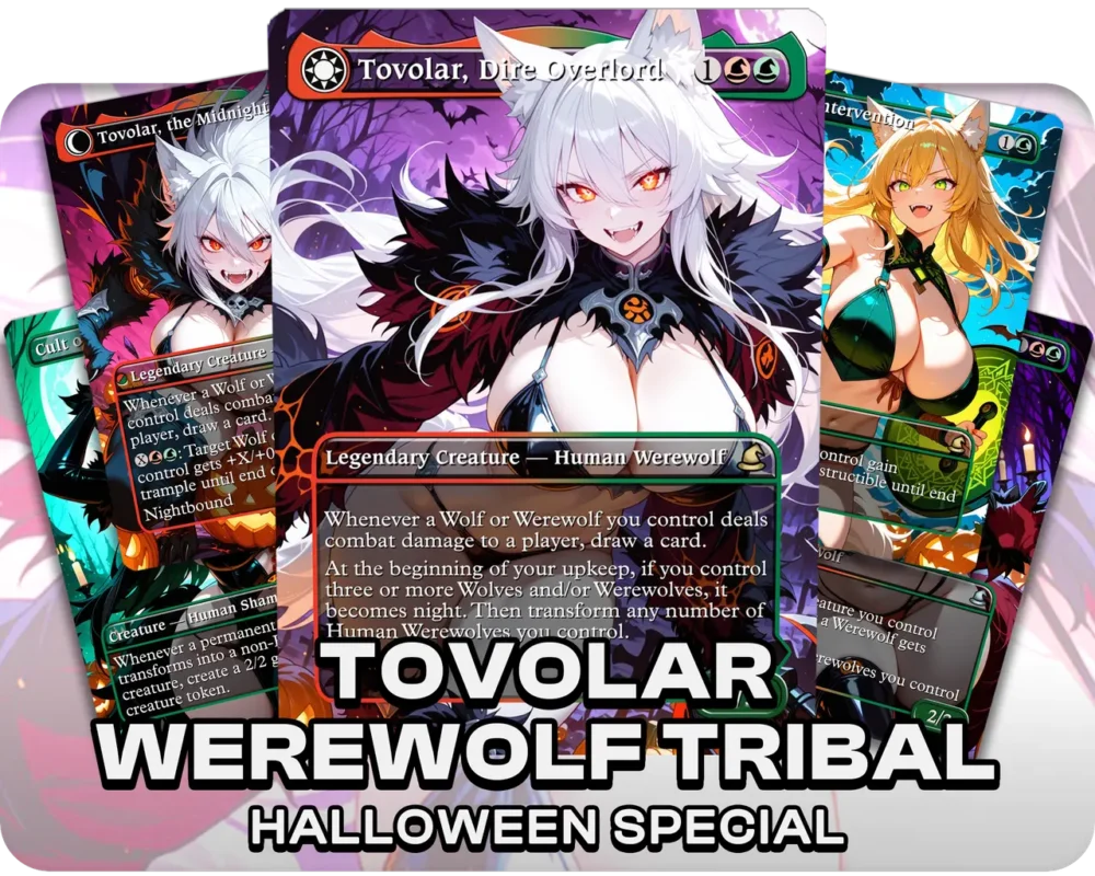 Tovolar Werewolf Tribal | Werewolf Waifus | Halloween Special (10 Cards) — collection cover