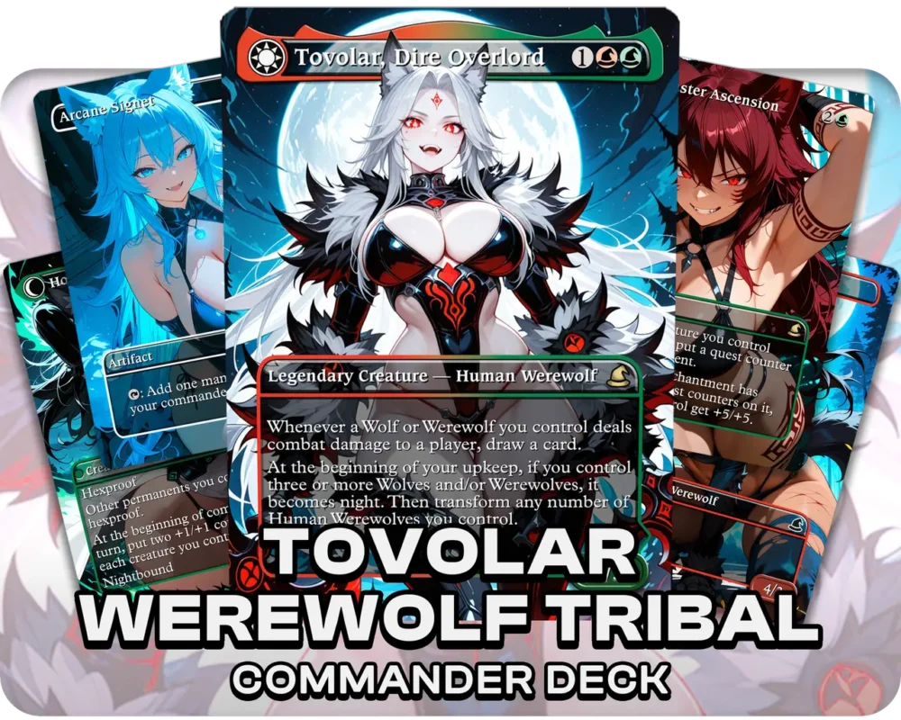 Tovolar Werewolf Tribal | Werewolf Waifus | Commander Deck — deck cover