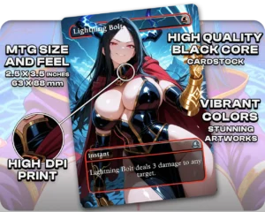 Inala Control Combo | Mad Scientist / Wizards Waifus | Commander Deck — card stock and finish guide