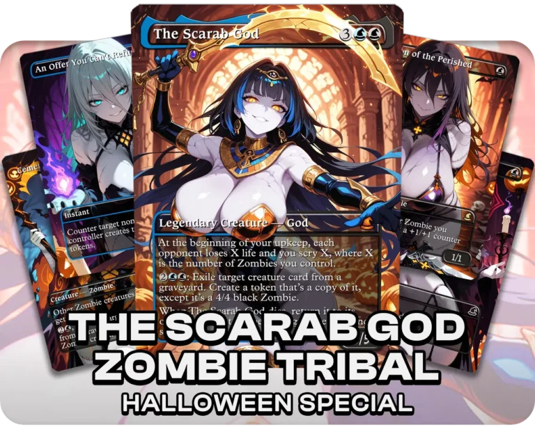 The Scarab God Zombie Tribal | Zombie Waifus | Halloween Special (10 Cards) — collection cover