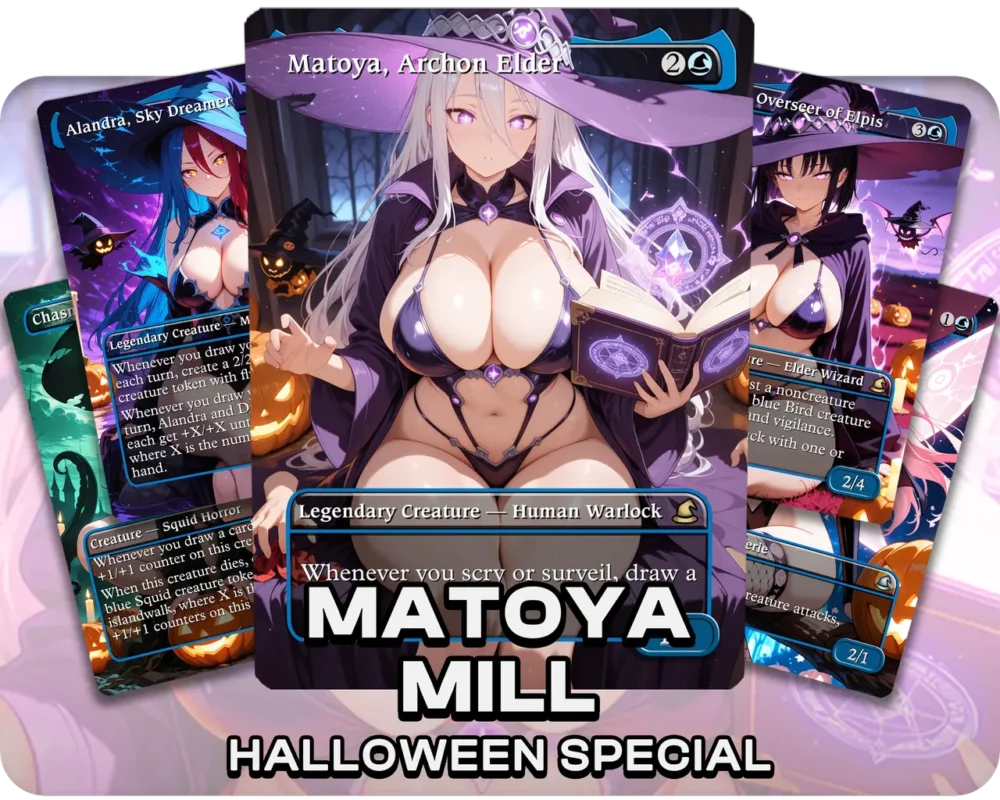 Matoya Mill | Witch Waifus | Halloween Special (10 Cards) — collection cover