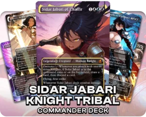 Sidar Jabari Knight Tribal | Knight Waifus | Commander Deck — deck cover