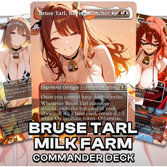 Bruse Tarl Milk Farm | Cow Waifus | Commander Deck — deck cover