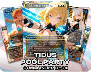 Tidus Pool Party | Swimsuit Waifus | Commander Deck — deck cover