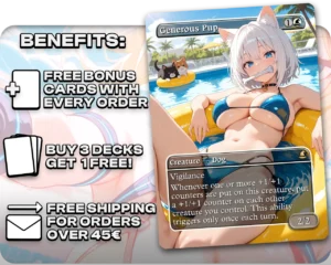 Tidus Pool Party | Swimsuit Waifus | Commander Deck — benefits information