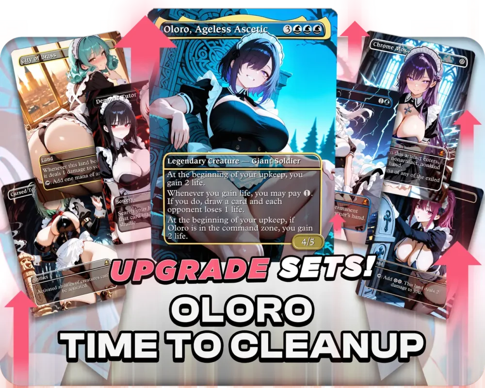 Oloro Time to Cleanup | Maid Waifus | Upgrade Sets — Main
