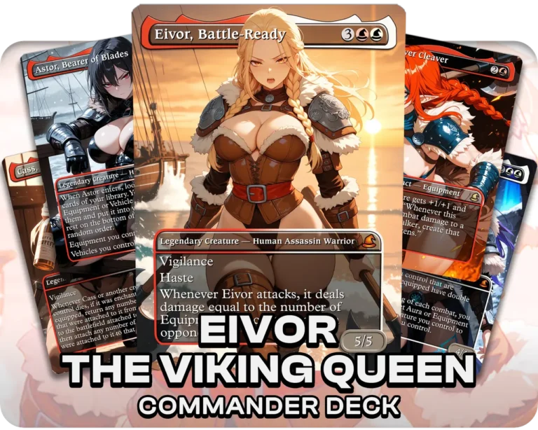 Eivor The Viking Queen | Viking Waifus | Commander Deck — deck cover