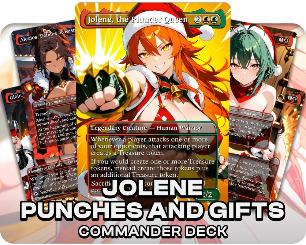 Jolene Punches and Gifts | Christmas Special | Commander Deck — deck cover