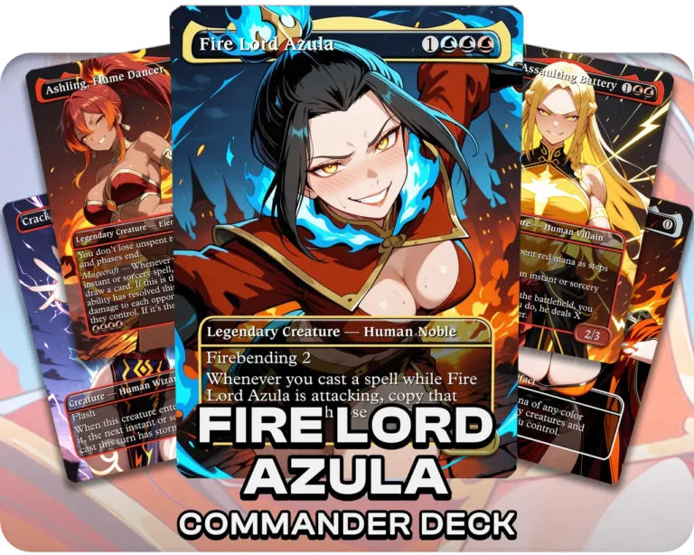 Fire Lord Azula | TLA Special | Commander Deck — deck cover