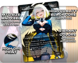 Teysa Karlov | Office Waifus | Commander Deck — card stock and finish guide