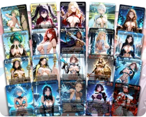 Kratos & Atreus Gods Tribal | Goddess Waifus | Commander Deck — card artwork overview 2