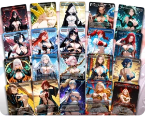 Kratos & Atreus Gods Tribal | Goddess Waifus | Commander Deck — card artwork overview 3