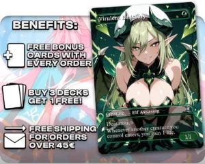 Maralen Curse of Cupids | Valentines Special | Commander Deck — benefits information