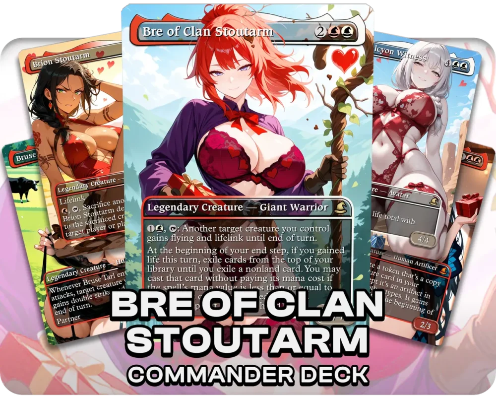 Bre of Clan Stoutarm | Valentines Special | Commander Deck — deck cover