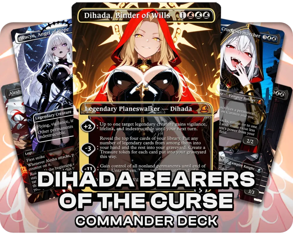 Dihada Bearers of the Curse | Cursed Waifus | Commander Deck — deck cover