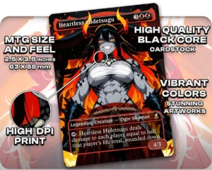 Dihada Bearers of the Curse | Cursed Waifus | Commander Deck — card stock and finish guide