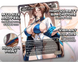 Shadowfax Horse Tribal | Horse Waifus | Commander Deck — card stock and finish guide