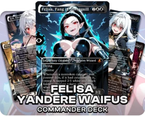 Felisa, Fang of Silverquill | Yandere Waifus | Commander Deck — deck cover