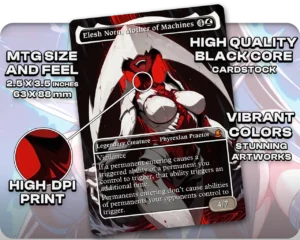 Felisa, Fang of Silverquill | Yandere Waifus | Commander Deck — card stock and finish guide