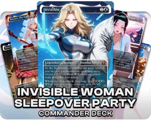 Invisible Woman Sleepover Party | Pajamas Waifus | Commander Deck — deck cover