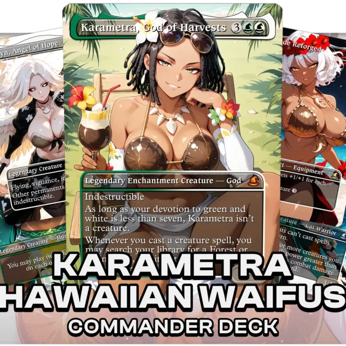 Karametra, God of Harvests | Hawaiian Waifus | Commander Deck — deck cover