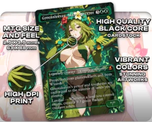 Karametra, God of Harvests | Hawaiian Waifus | Commander Deck — card stock and finish guide