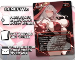 Luna Exclusive | Proxywaifus Special | Commander Deck — benefits information