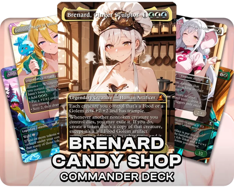 Brenard, Ginger Sculptor | Candy Shop | Commander Deck — deck cover