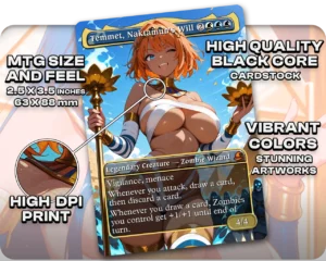 Hashaton, Scarab's Fist | Ancient Egypt | Commander Deck — card stock and finish guide