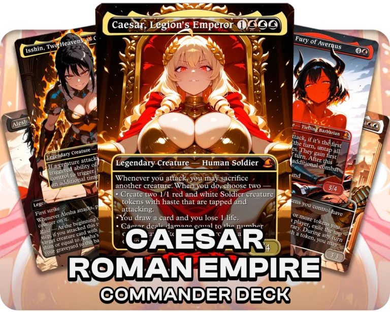 Caesar, Legion's Emperor | Roman Empire | Commander Deck — deck cover