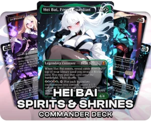 Hei Bai, Forest Guardian | Spirits & Shrines | Commander Deck — deck cover