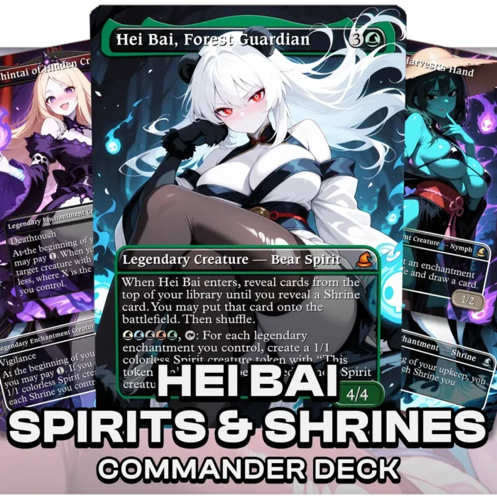Hei Bai, Forest Guardian | Spirits & Shrines | Commander Deck — deck cover