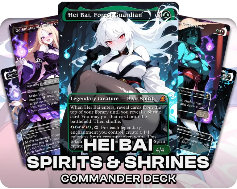 Hei Bai, Forest Guardian | Spirits & Shrines | Commander Deck — deck cover