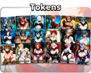 Wilson & Folk Hero | Bear Waifus | Commander Deck — token artwork overview