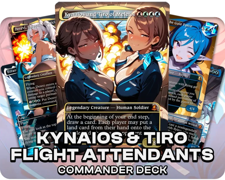 Kynaios and Tiro of Meletis | Flight Attendants | Commander Deck — deck cover