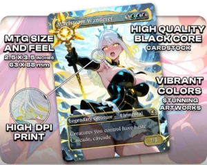 Ashling, the Limitless | Magical Girls | Commander Deck — card stock and finish guide