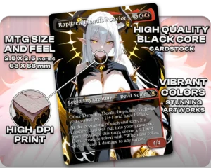 Lord Xander, the Collector | Succubus Waifus | Commander Deck — card stock and finish guide