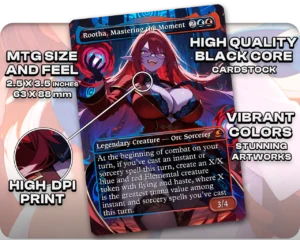 Narset, Enlightened Exile | Academy Waifus | Commander Deck — card stock and finish guide